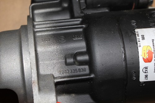 GENUINE AUDI VW VOLKSWAGEN ENGINE STARTER 12V 2,2 KW BOSCH NOS NEW OEM - Picture 5 of 13