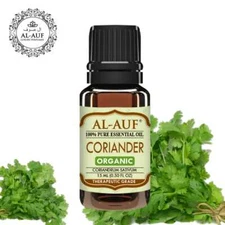 AL-AUF 100% Pure Essential Oil Coriander Organic Therapeutic Grade 15ML / 250ML