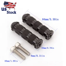 Universal Motorcycle Folding Foot Pegs Rear set Footrest Racing Pedals