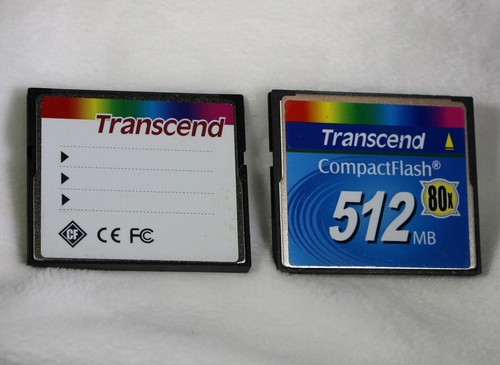 Transcend 512 MB CF card CA seller