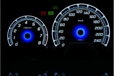 Honda Accord Coupe 1998-2002 glow gauge plasma dials speedometer disc glow...