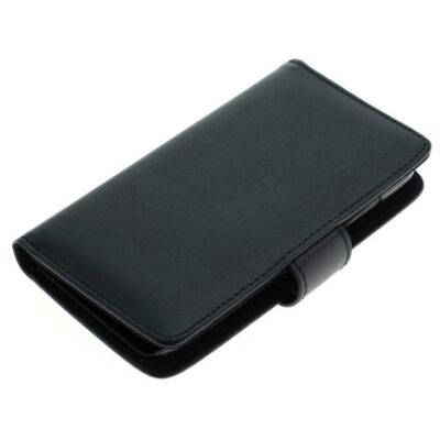 OTB Tasche Handy Hülle Schutz Case Rahmen Schale für Huawei Y5 Bookstyle Schwarz