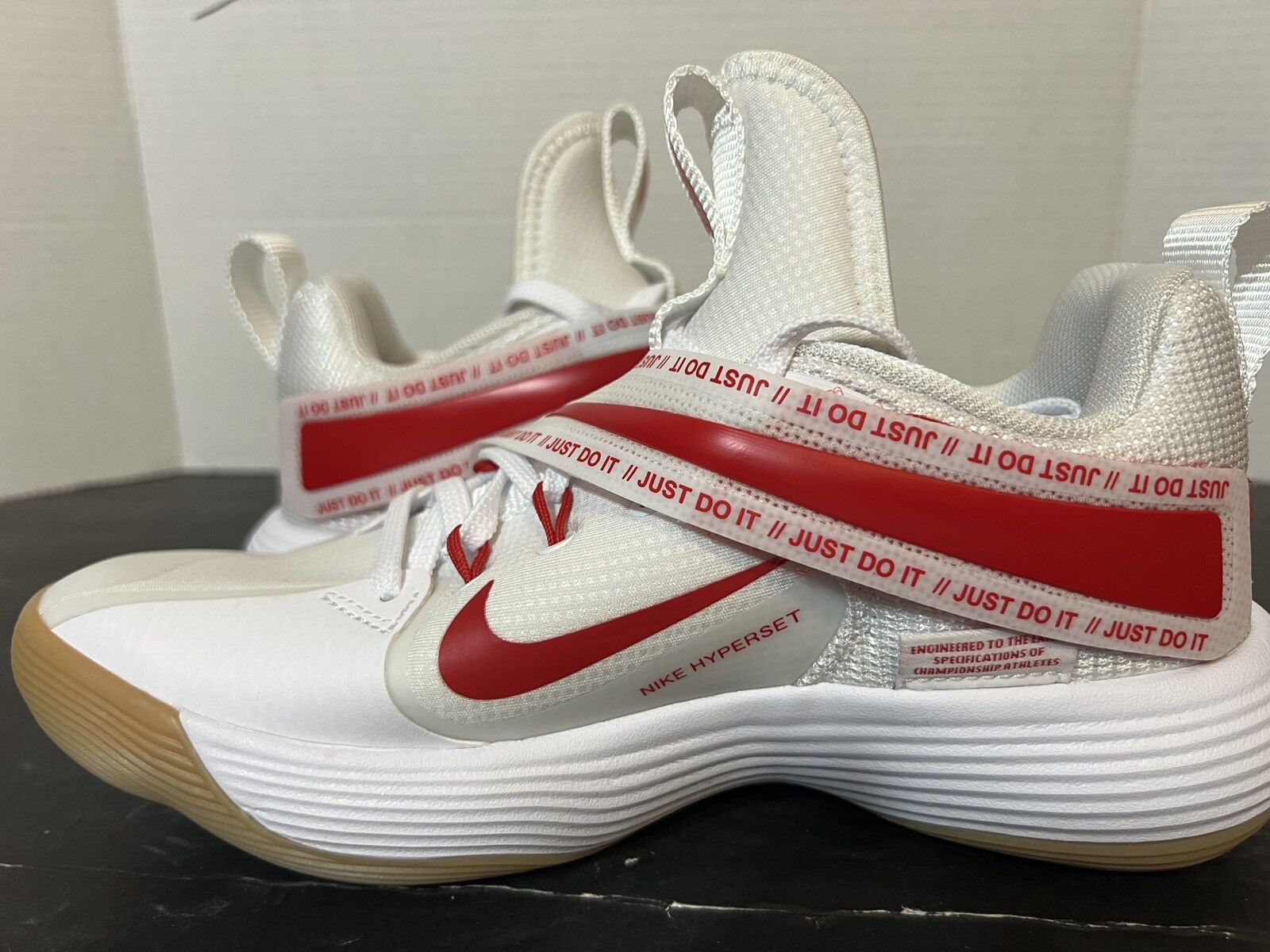 Nike React Hyperset Volleyball Shoes University Red Gum 2020 Size 5 eBay