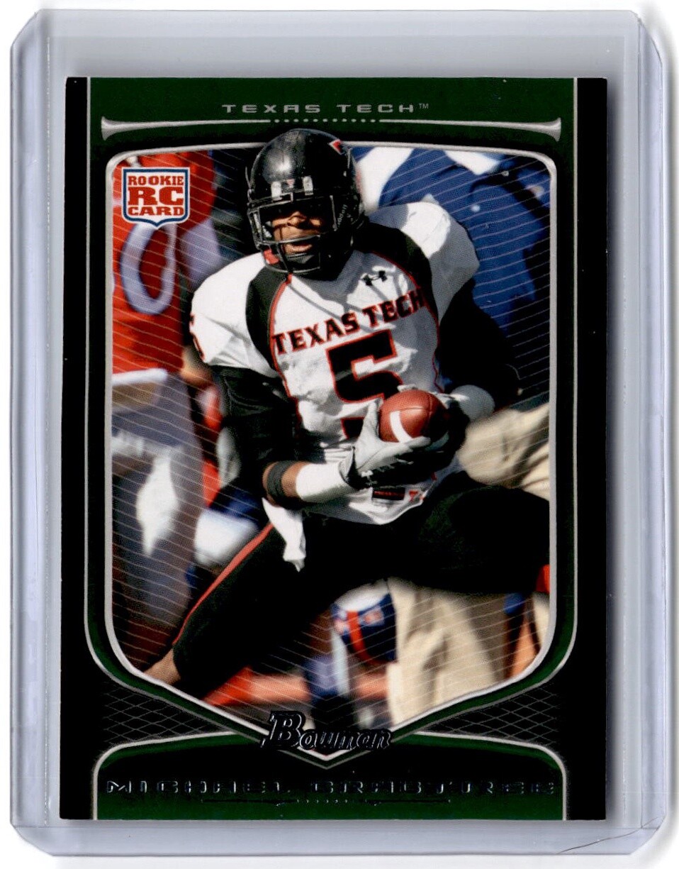 2009 Bowman Draft Picks #114 Michael Crabtree RC