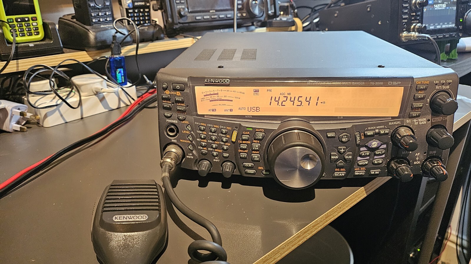 Kenwood TS2000E Ham Radio hf vhf uhf transceiver Boxd Manuals & Inv HF