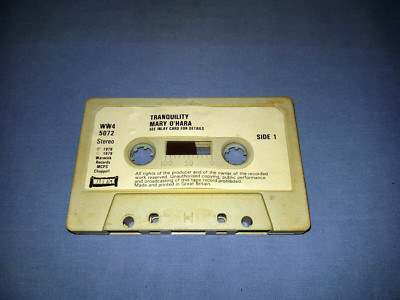 MARY O'HARA TRANQUILITY CASSETTE TAPE ALBUM (NO INLAY #133)