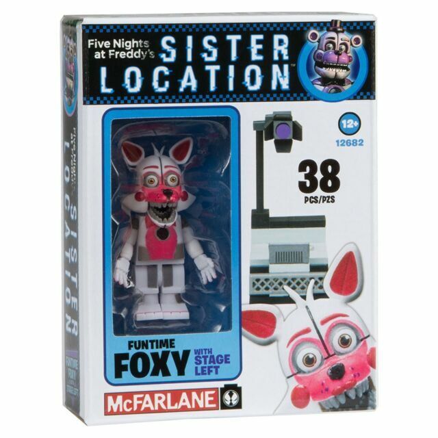 Funtime Foxy Stage Left Five Nights At Freddy S Construction Set Sister Location For Sale Online Ebay