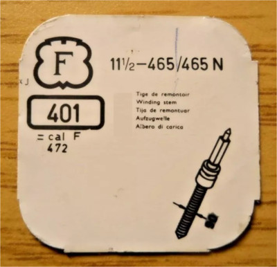 Ressort De Levier De Remontoir (#445) Pour Mouvement Felsa 1560 – Pièce De Réparation Neuve