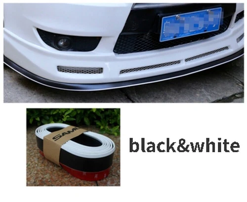 Tira protectora de goma universal para parachoques delantero de coche - Imagen 20 de 37