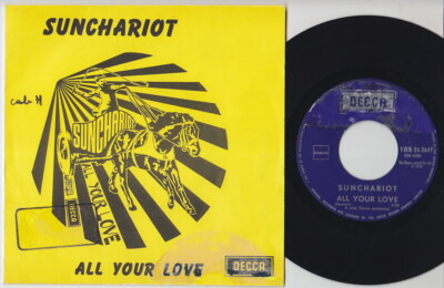 SUNCHARIOT * 1972 UK GLAM * FADING YELLOW * POPSIKE * Belgian 45 * Listen!