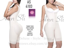 Fajas Colombianas Reductoras Post-Surgery Powernet Girdle Ann Slim 4103
