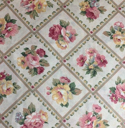 Tela floral Cranston Home Fashions de 1 yarda x 45" TPSA Int'l Copyright decoración del hogar - Imagen 7 de 10