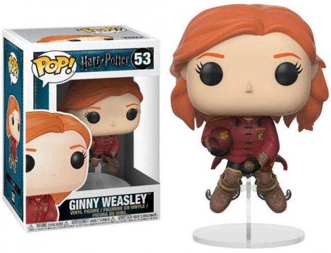 Harry Potter POP! Movies Ginny Weasley on Broom Vinyl Figure #53 [Quidditch ] - Image 1 of 1