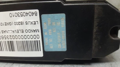 8404053010 Fensterheberschalter Vorne Rechts für Lexus IS 200 (GXE1 2356058 - Bild 2 von 5