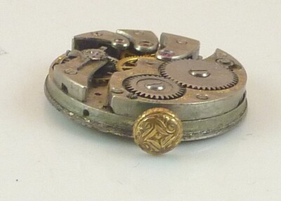 Mouvement Montre Mécanique Vintage Roseau - Pour Pièces/réparation, Balancier Cassé