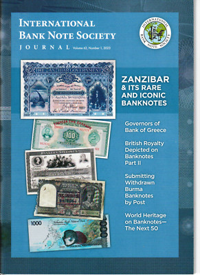 Fünf International Bank Note Society Journal