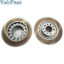 2 Pcs Left & Right Rear Brake Rotor Kit 3Y0615601A for 2011-20 Bentley Mulsanne