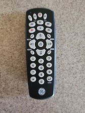GE 34708 General Electric 3-Device Universal TV DVD Cbl Remote Control CL5 7252