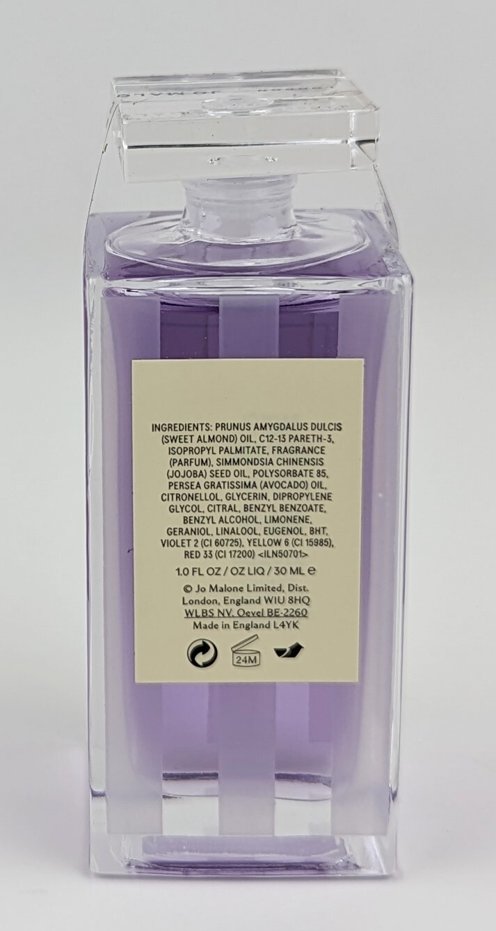 Jo Malone Red Roses Bath Oil 30ml/1fl.oz. Mini eBay