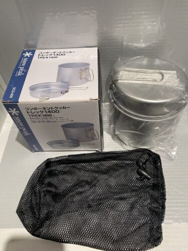 Snow Peak Aluminum Trek 1400 SCS-009T New