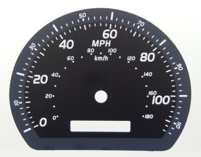 Lockwood Speedo Conversion Dial – KMH To MPH For Audi A1 Petrol Models (C548P)