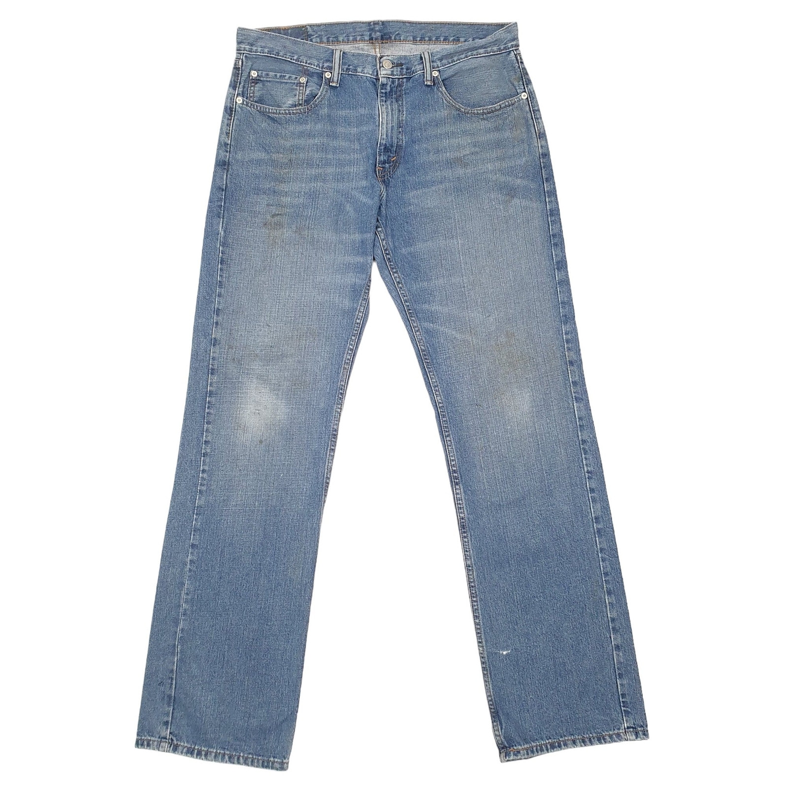 LEVIS 559 Jeans Relaxed Straight Fit Blue Denim Trousers Mens W34 L34 image 2