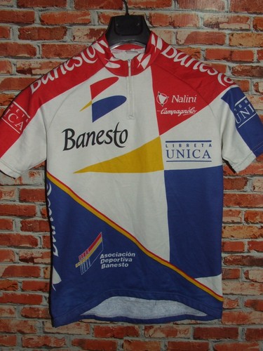 Maillot Cyclisme Nalini Banesto, Taille XXL, Haut Vélo, Occasion