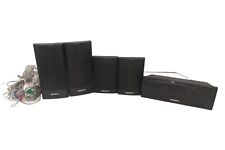 Sony Surround Theater Speaker System SS-TS94 SS-TS92 SS-CT91 W/ Cables Working