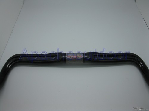 Road Bicycle Carbon Handlebar Drop Bar Bent 31.8mm 225g 3K 440mm/460mm AHB04 - Picture 8 of 9