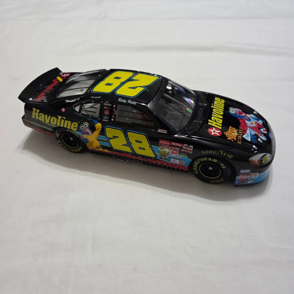 Ricky Rudd #28 Stock Car 1:24 The Muppet Show Coleccionable Diecast Nascar Racing Foto 4 de 4