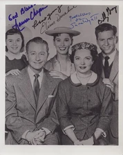 FATHER KNOWS BEST TV CAST - AUTOGRAPHED SIGNED PHOTOGRAPH WITH CO-SIGNERS