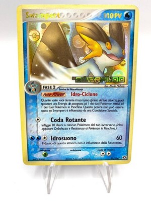 Pokemon Swampert 11/106 Holo EX Emerald Set Card 2006 Italian
