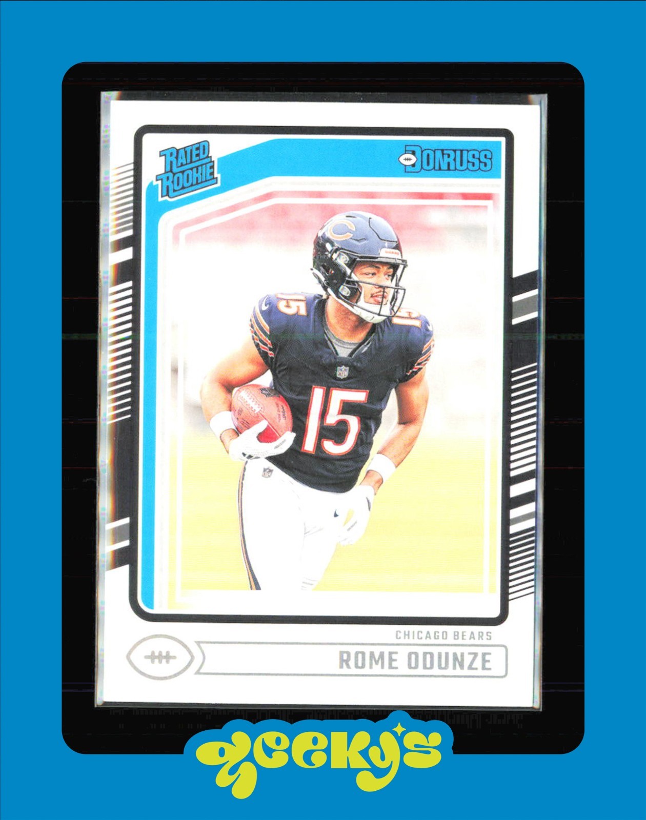 BEARS 2024 Panini Donruss - Rated Rookie Rome Odunze #309 (RC)