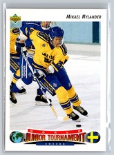 1992-93 Upper Deck #236 Mikael Nylander Sweden