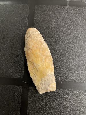 2 1/8 Inch Agate Basin Found In Iowa Davis Coa Paleo