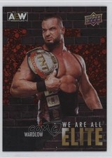 2023 Upper Deck AEW All Elite Wrestling We Are Red 6/50 Wardlow #AE-23 1h72