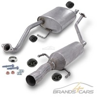 Atec SchalldÄMpfer Auspuffanlage FÜR Toyota Corolla E12 1.4 1.6 Vvt-I