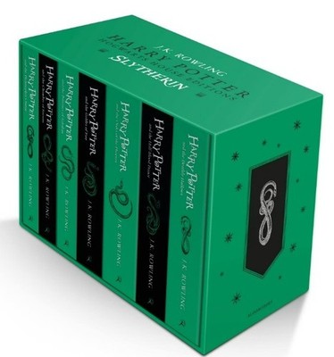   Harry Potter Slytherin House Editions Paperback Box Set by J.K. Rowling