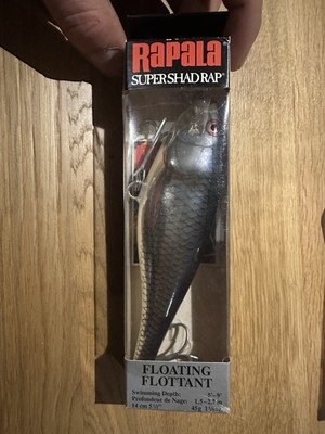 Leurre Rapala Super Shad Rap 14 SSR - Fabriqué En Irlande - Très Rare - Occasion