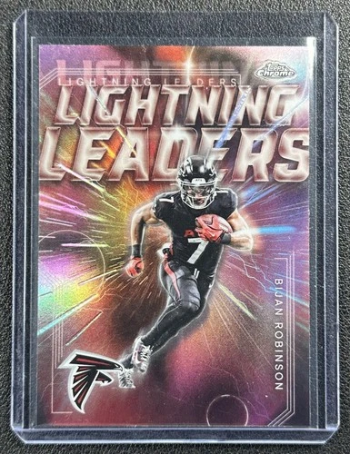 2025 Topps Chrome Bijan Robinson Base (RAW)