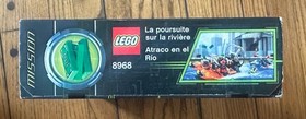 *NEW* LEGO 8968 Agents 2.0 RIVER HEIST Boat *RETIRED* *CREASES*