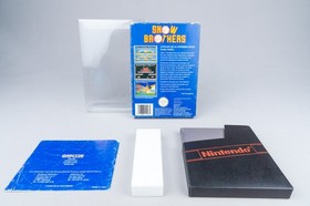 Nintendo NES *Snow Brothers* EMBALAJE ORIGINAL CIB PAL B 7L-ESP +