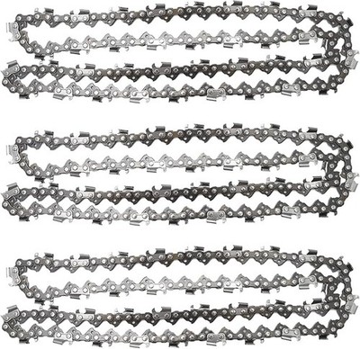 3 Pack 20'' Chainsaw Chain 325'' Pitch 058 Gauge 76DL Replacement for Blue Max ...