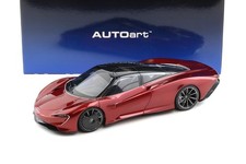 AUTOart 1:18 McLaren Speedtail 2020 Volcano Red Metallic 76087