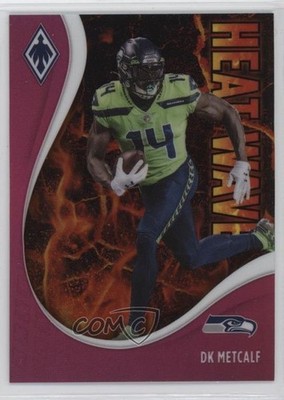 2021 Panini Phoenix Heat Wave Pink 170/175 DK Metcalf #10 3hd