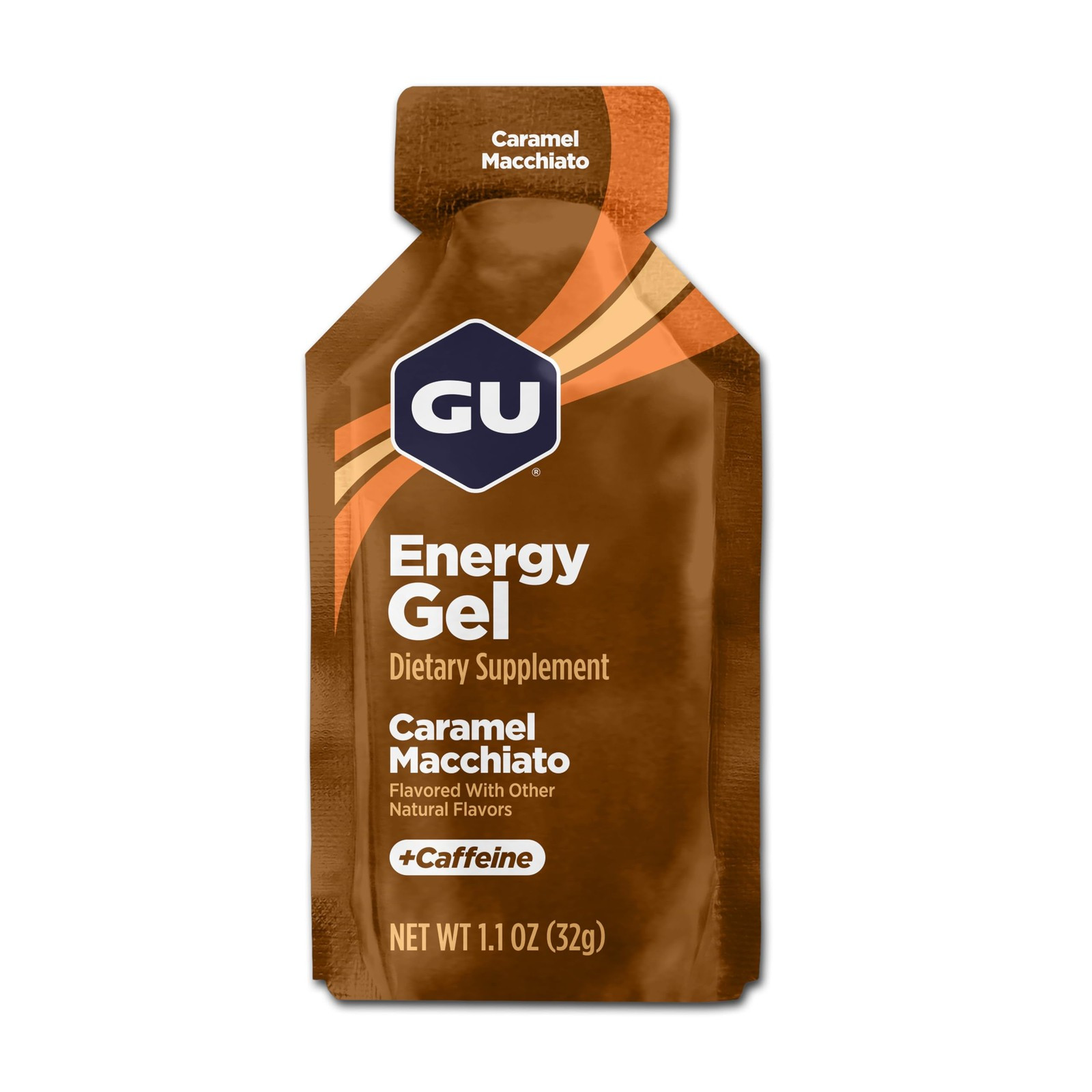 Nutrition Sports Energy Gel ,Caramel Macchiato Flavored, 24-Count