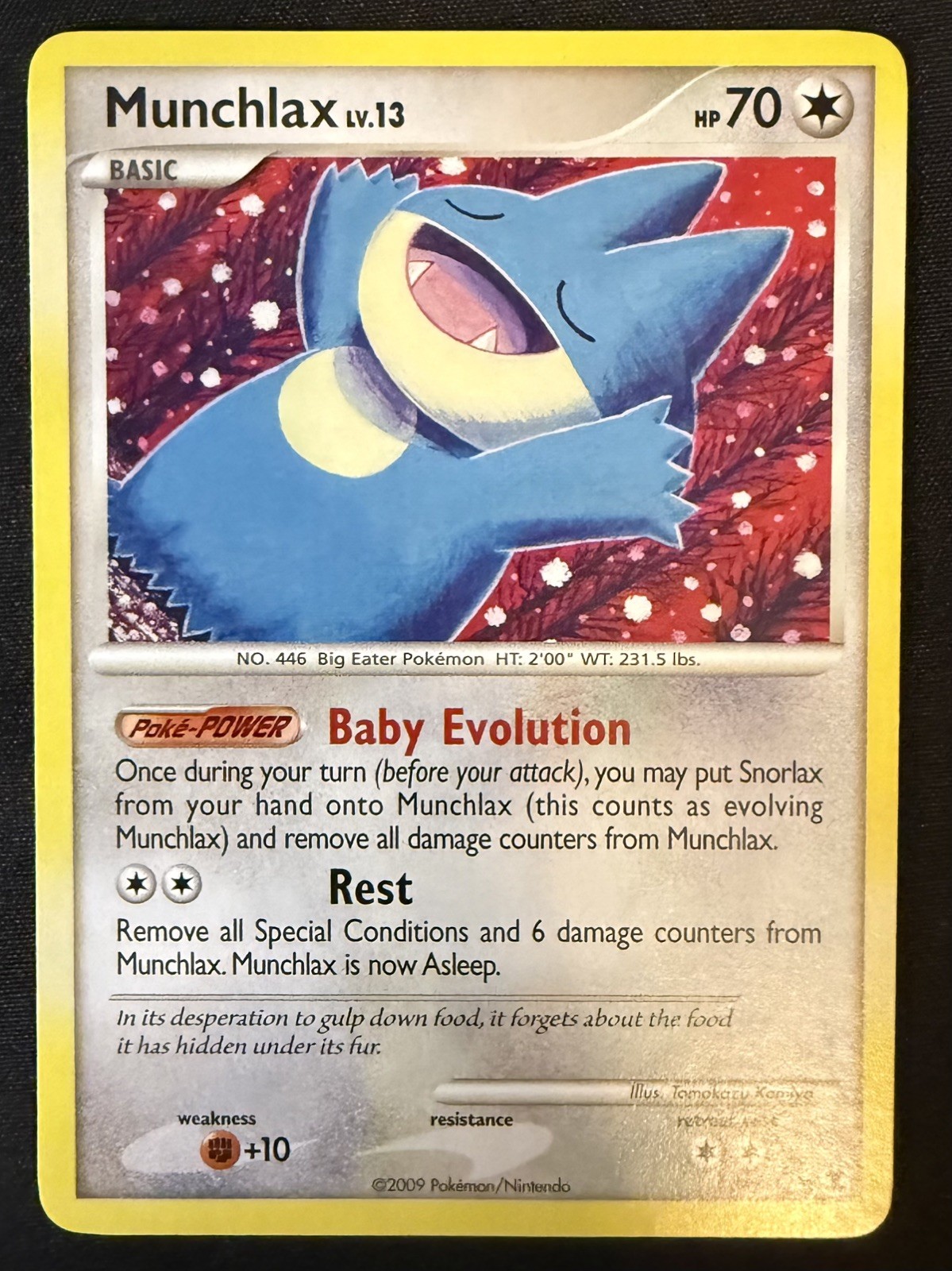 Pokemon Card Munchlax (69) Rising Rivals #69 NM