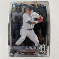 Topps 2025 Bowman Draft Chrome Max Clark Detroit Tigers #BDC-48