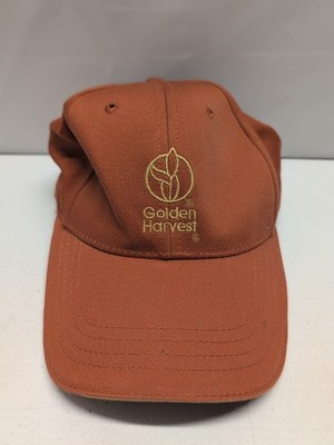 Golden Harvest Take Control Dark Orange Strapback Baseball Hat Cap