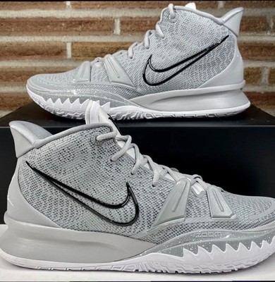 Nike Kyrie 7 Promo Flat Silver White Black Men's SIZE 13 - RARE